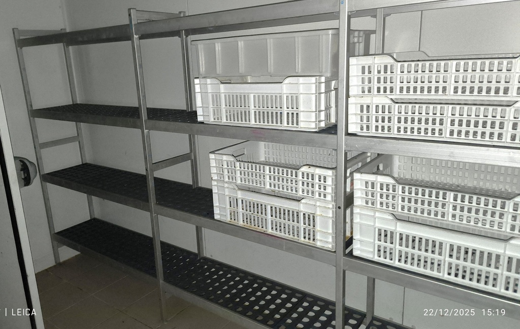 Etagère chambre froide