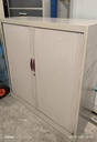 Armoire mi basse 305 à rideaux