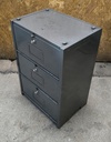 Meuble 3 clapets gris vintage