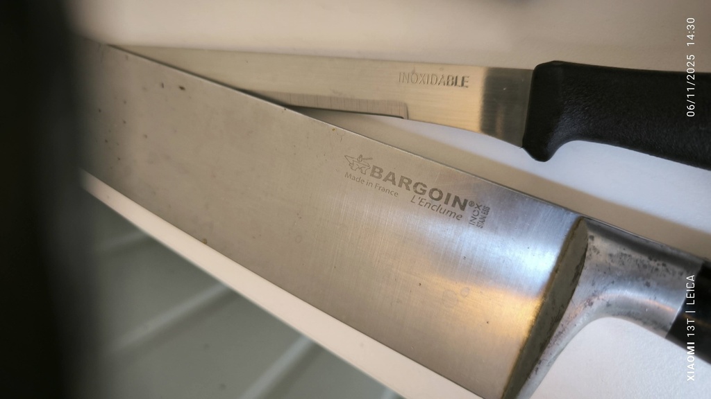 Lot de couteaux de cuisine pro