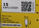 Ampoule HT° 15w240v