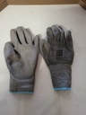 [R2G2A4] Gants Ergos gris liserés bleu