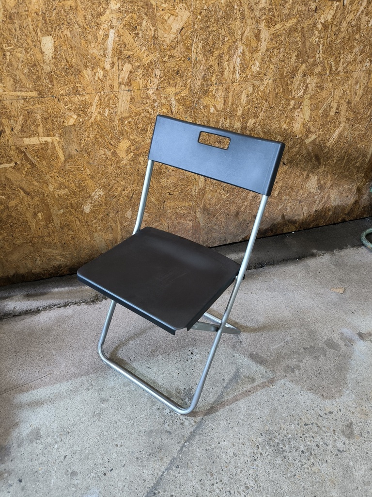 3 Chaises pliantes Gunde Ikéa