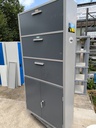 Armoire métallique 273 à 3 clapets 2 portes