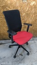 Fauteuil direction rouge/noir n°17