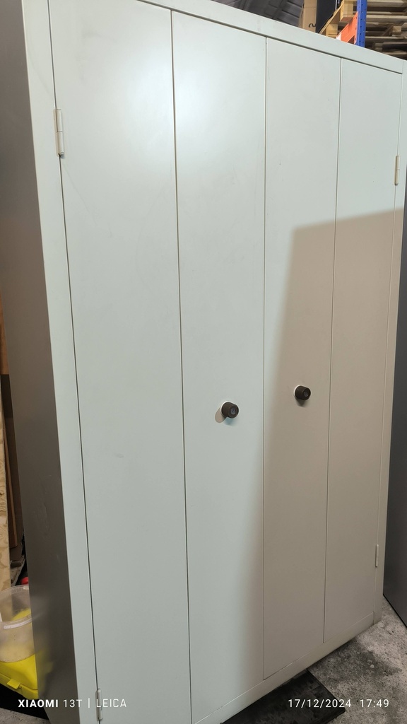 Armoire métallique 329   2 portes KZ