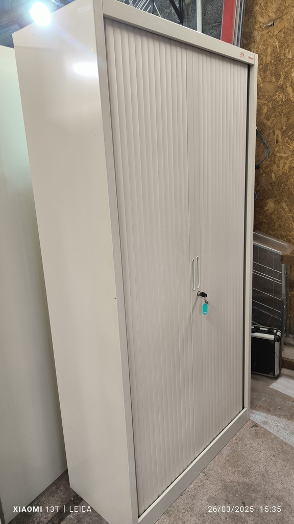 Armoire métallique 353   100cm  à rideaux