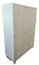 Bloc vestiaires 3 portes Manutan beige