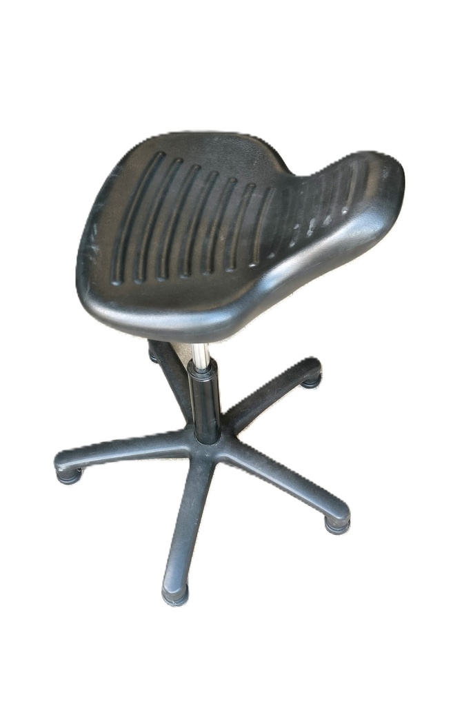 Tabouret sur roulettes gaz