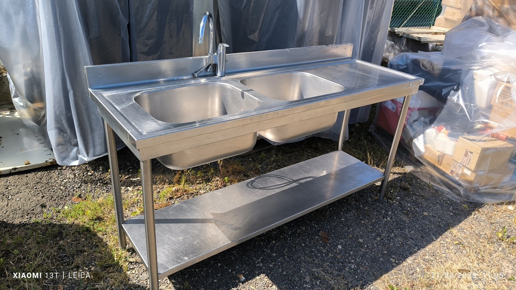 Plonge 1 bac / Egouttoir / Douchette