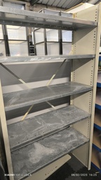 [Z20] Etagère métallique galva 100x36x200cm