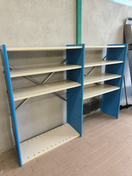 [Z20A] Etagères métalliques 120xh150xp40cm