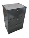 Meuble 3 clapets gris vintage