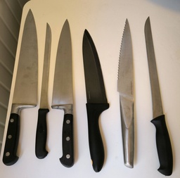 Lot de couteaux de cuisine pro