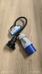 [Z10] Prise adaptateur camping male neuve